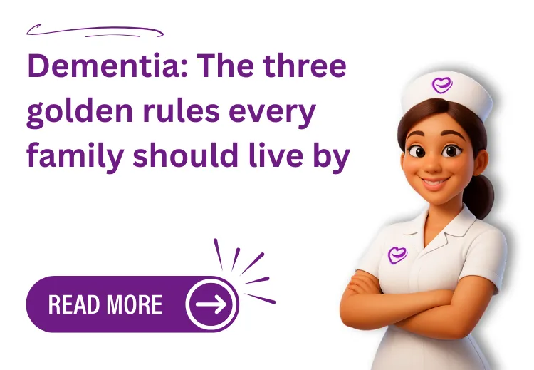 What Are the Three Golden Rules of Dementia? Orange County Communication Guide