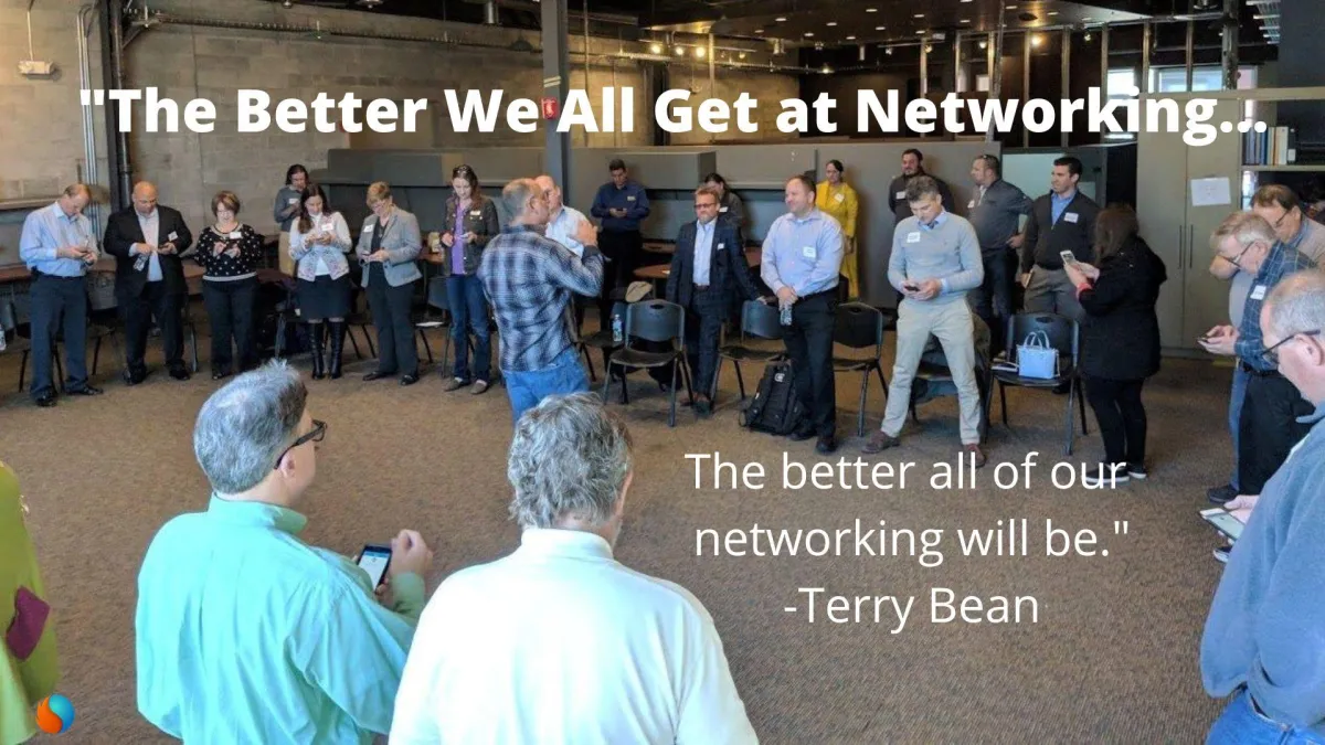 The Better We ALL Get at Networking, The Better ALL of Our networking will be.