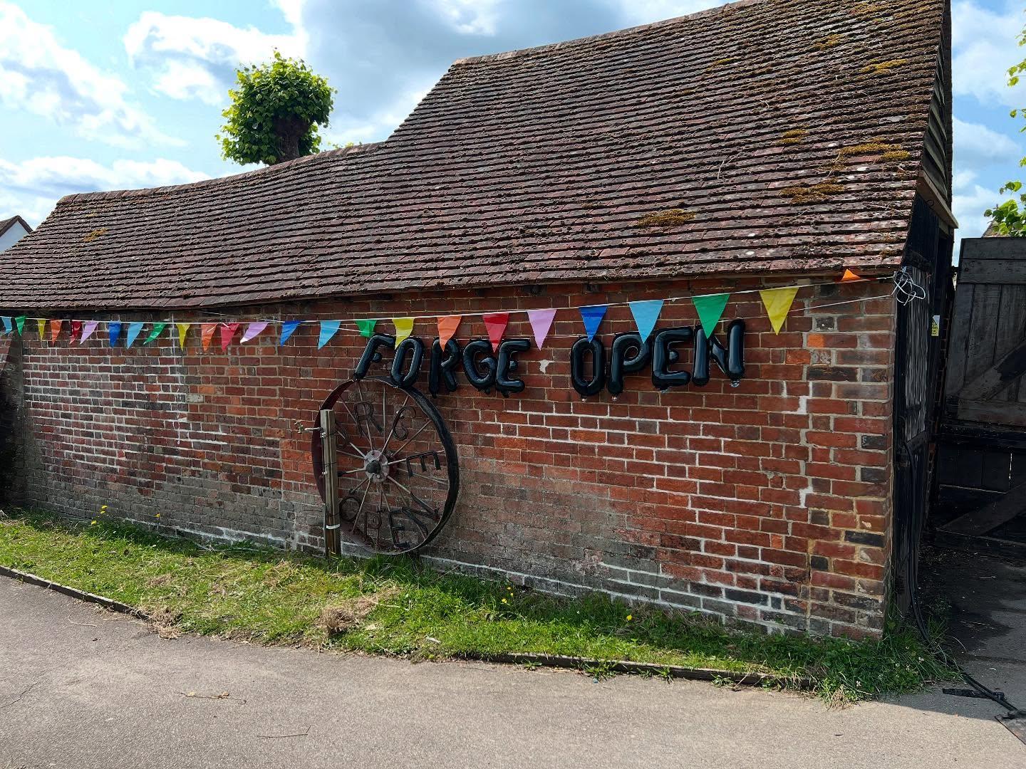 The forge open during the Chiddingfold Village Fete June 2026