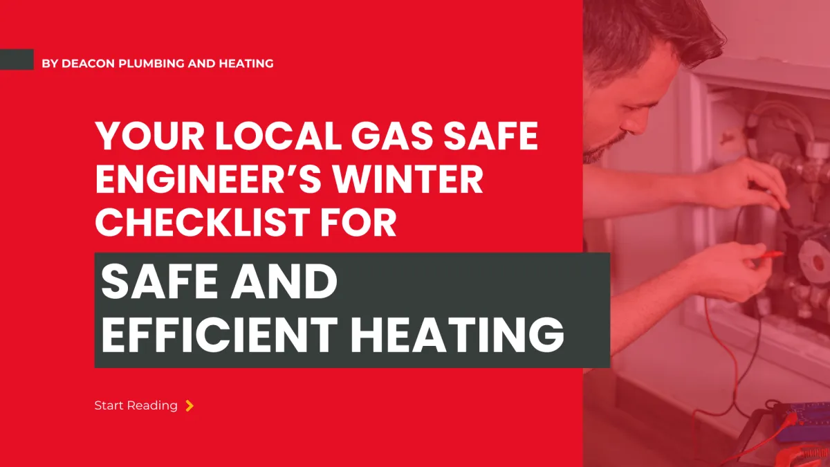 Gas Safe engineer servicing a boiler in Ashford Surrey – winter safety and maintenance checklist