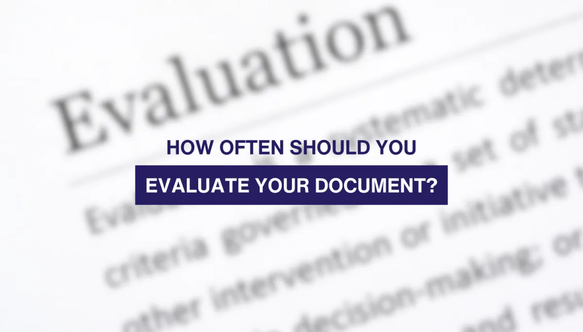 document evaluation