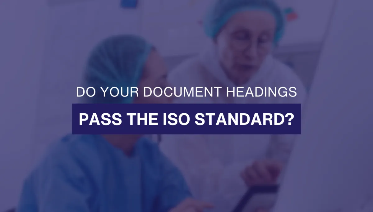 ISO documents