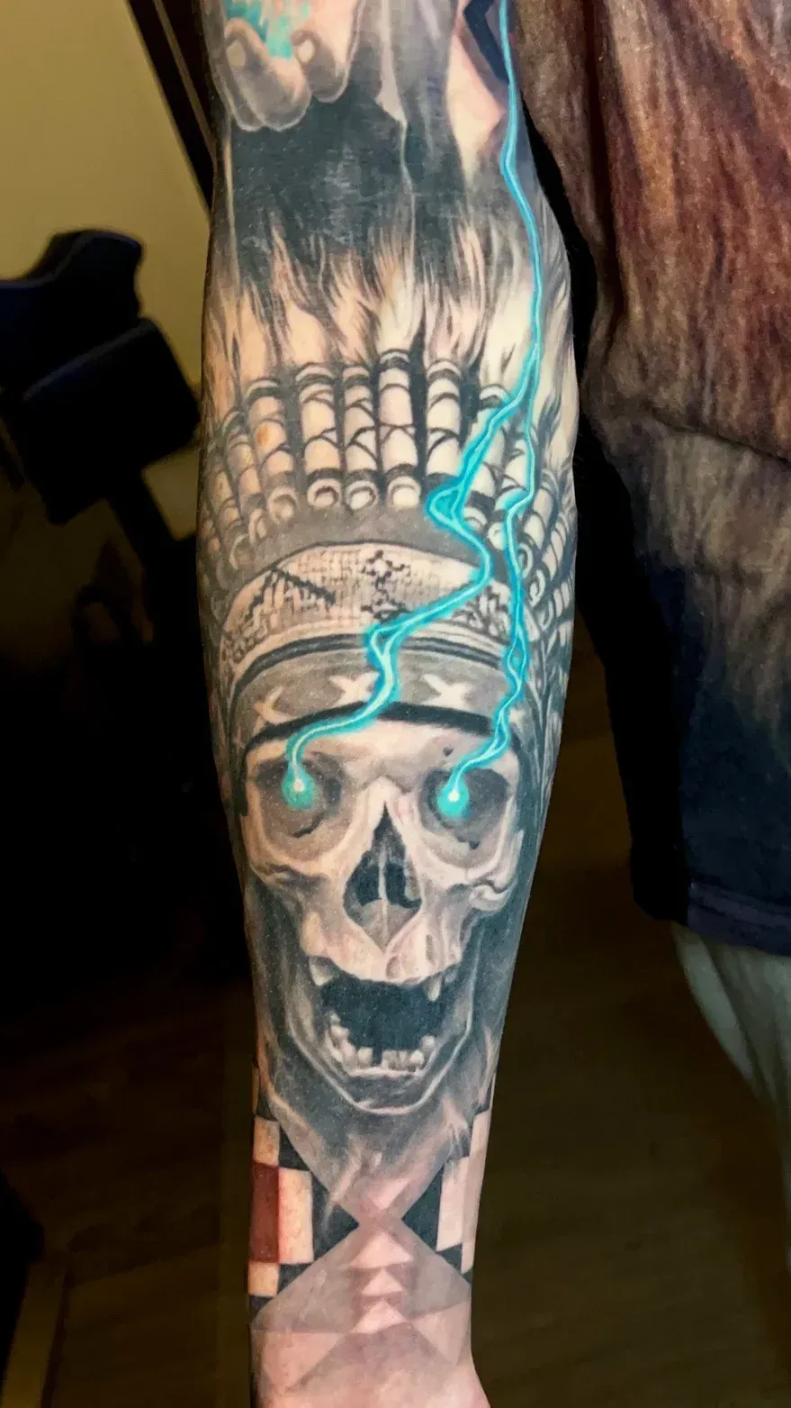 Professional tattoo by Mickey Schlick at Montana Tattoo Company in Missoula, MT.