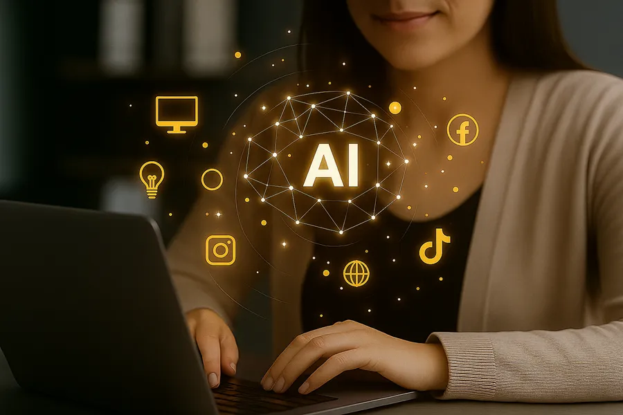 How to Use AI to Create a Month of Social Media Captions in One Sitting