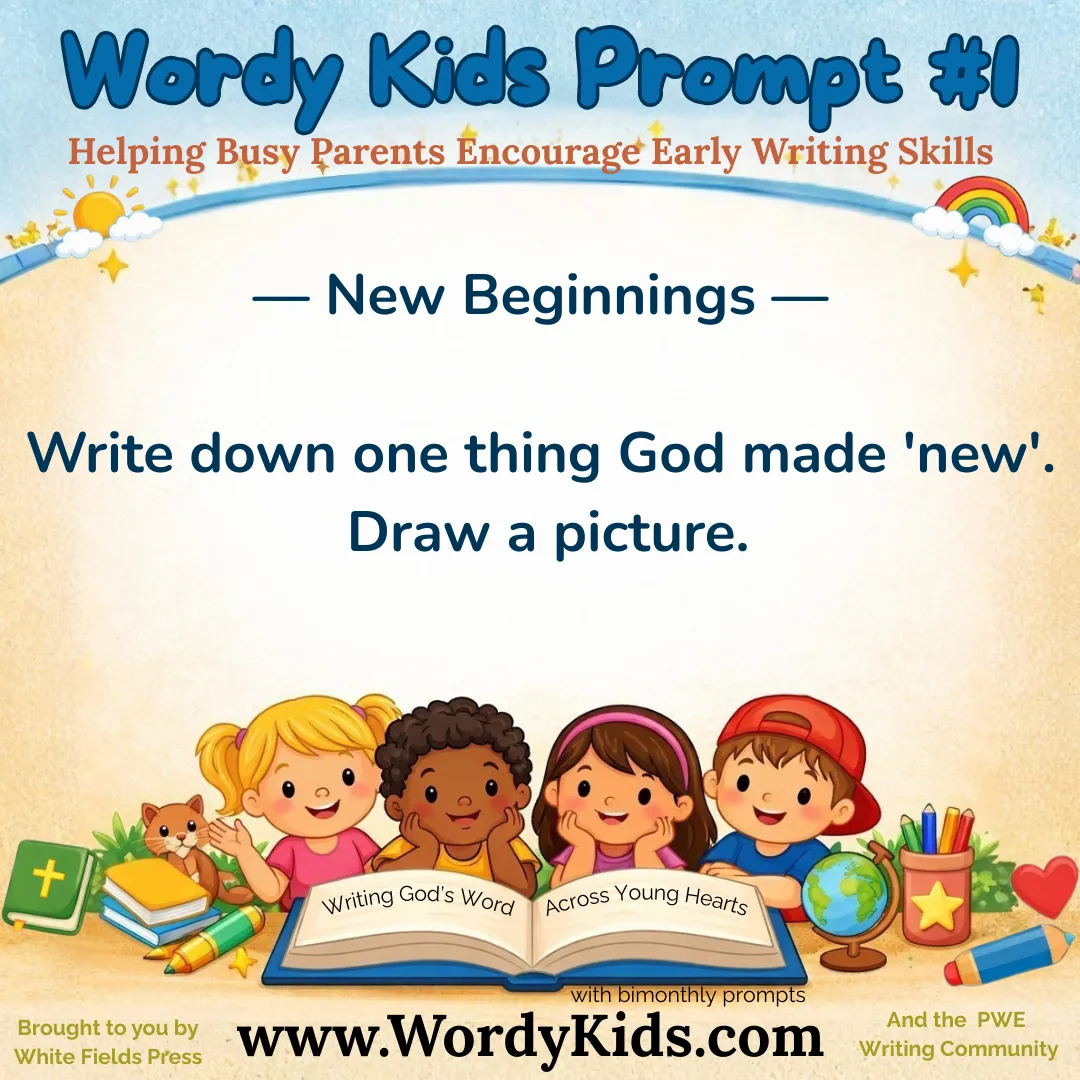 Wordy Kids Prompt #1: NEW BEGINNINGS