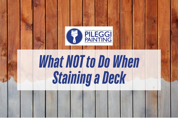 What NOT to Do When Staining a Deck | Deck Staining Kansas City