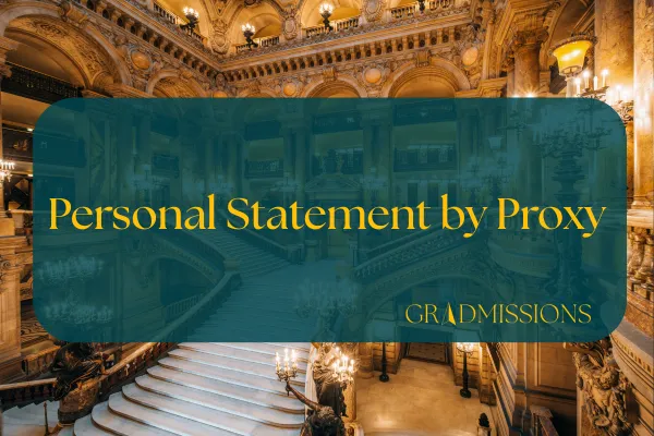 Personal Statement by Proxy Series | The Phantom of the Opera
