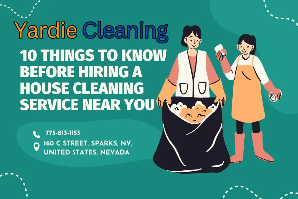 10 Things to Know Before Hiring a House Cleaning Service Near You