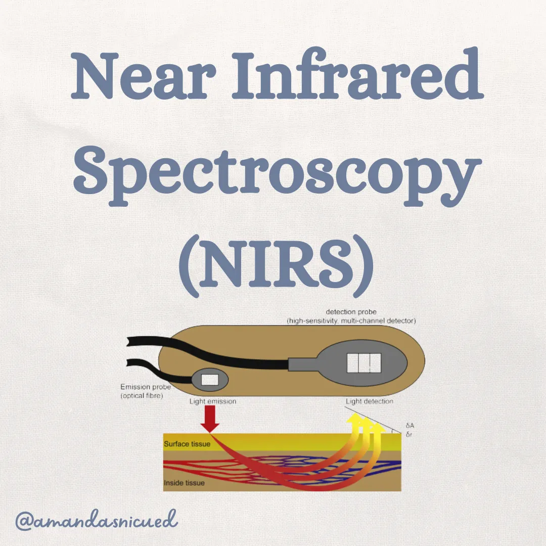 Near infrared spectroscopy nirs