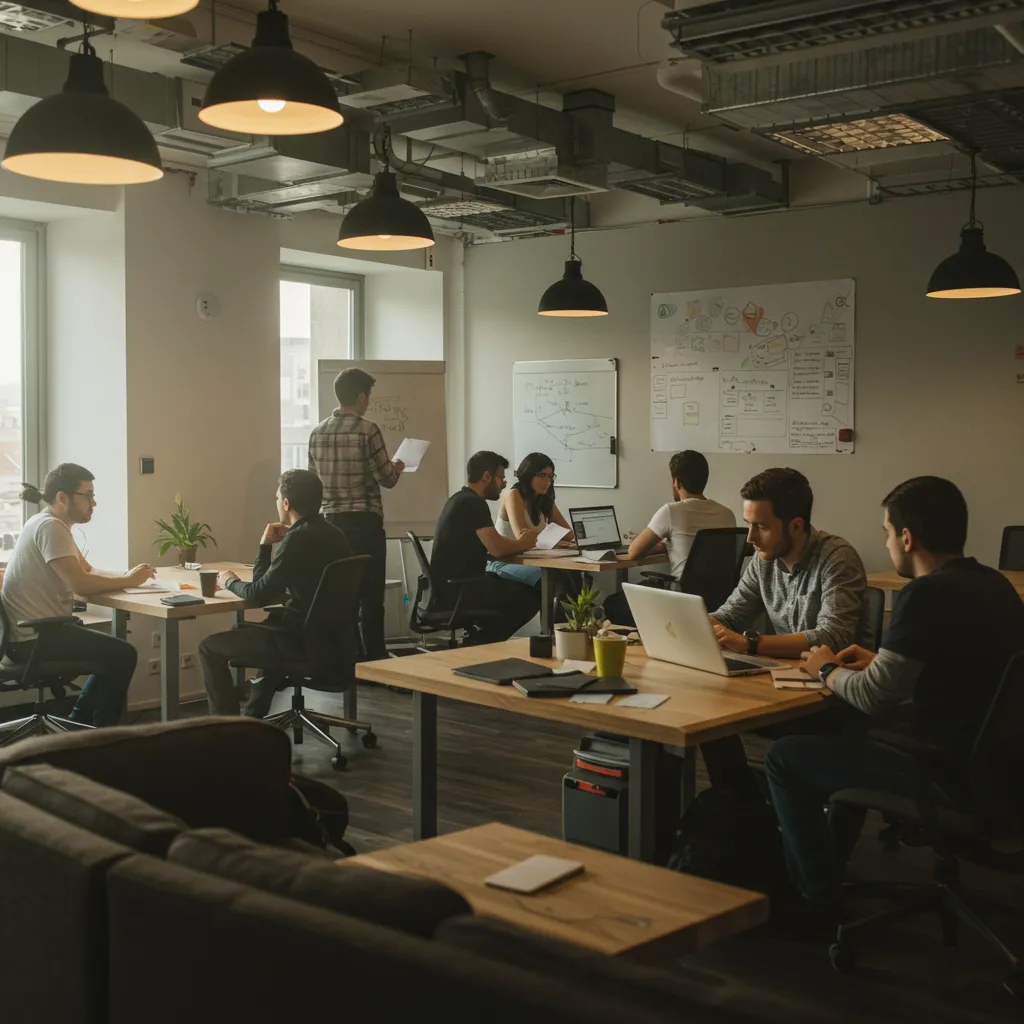 O Launchpad coworking office space in Bhubaneswar with flexible workstations and managed office services