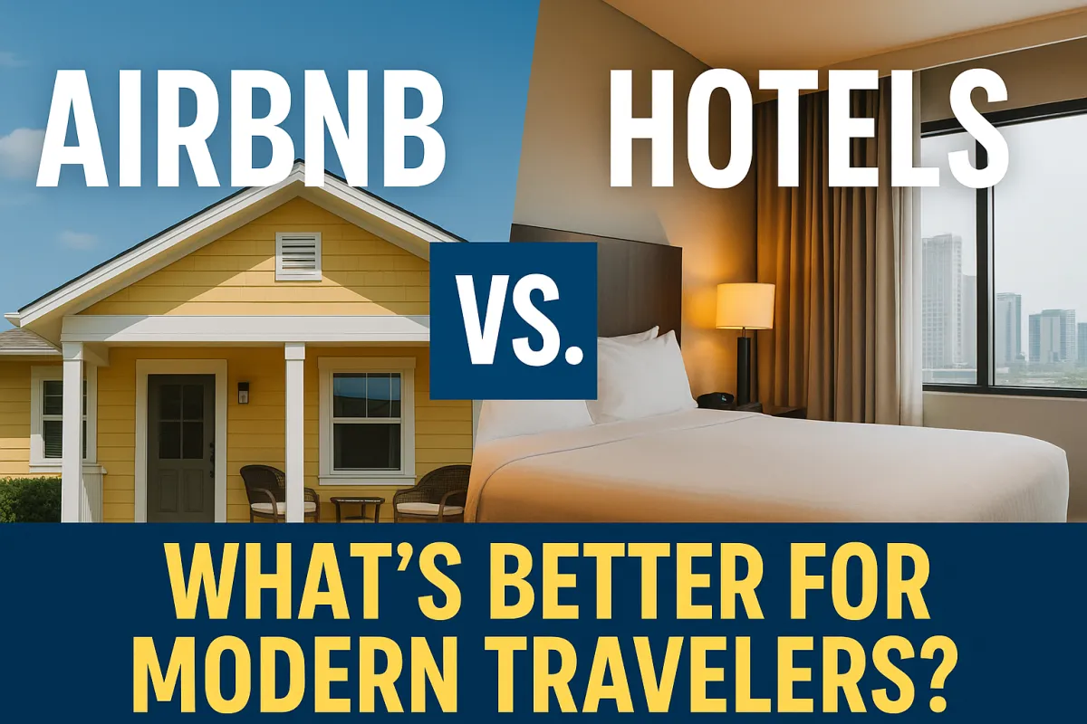 Airbnb vs. Hotels: What’s Better for Modern Travellers?
