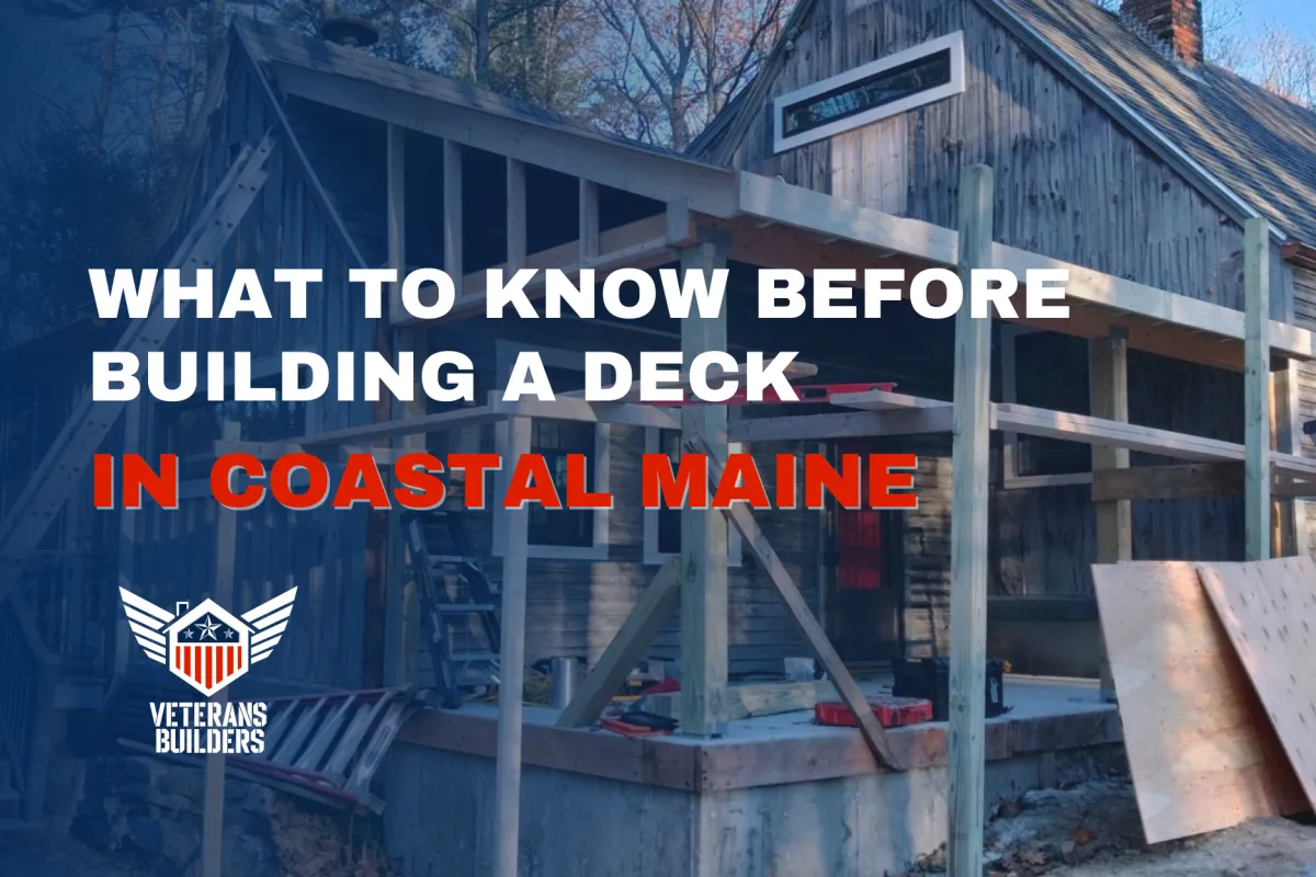 What to Know Before Building a Deck in Coastal Maine (or Southeast NH)