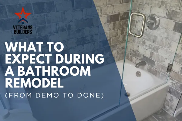 What to Expect During a Bathroom Remodel (From Demo to Done)