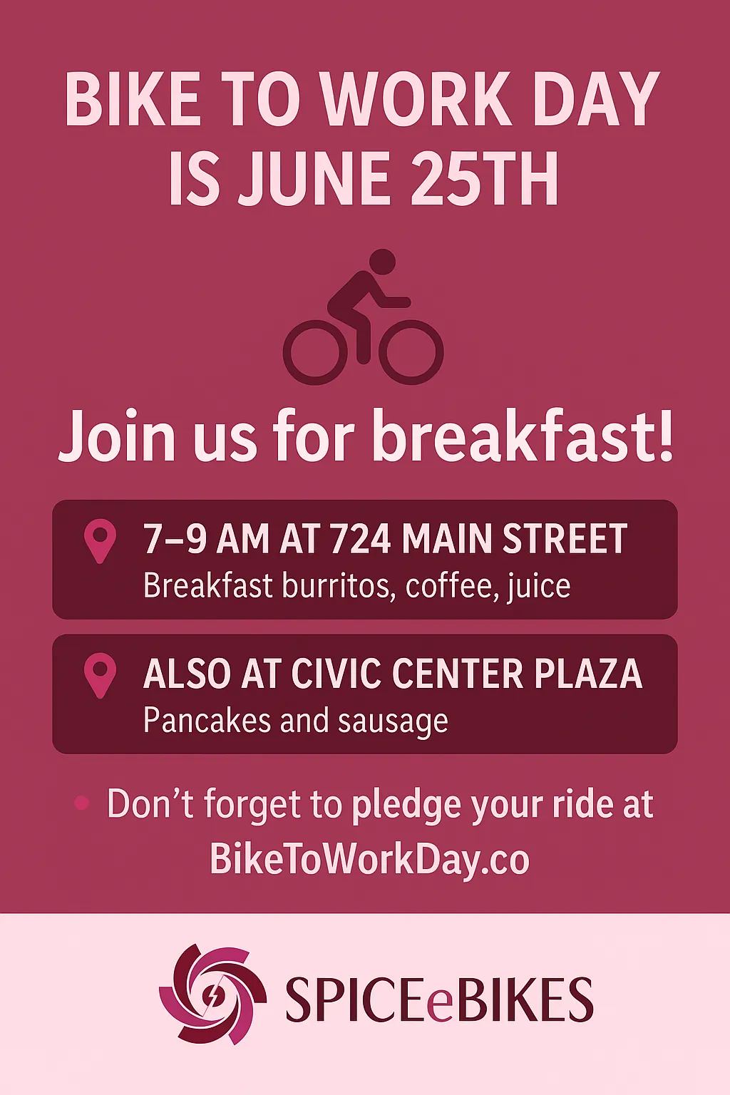 🚲 Bike to Work Day