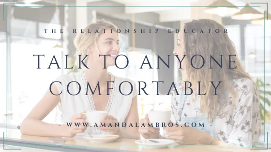 4 Tricks to Talking to Anyone