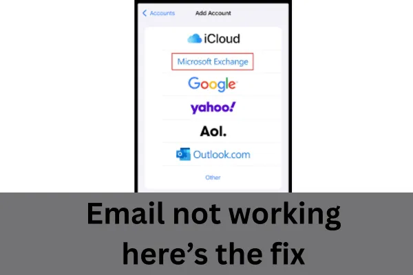why am i not receiving emails on my phone