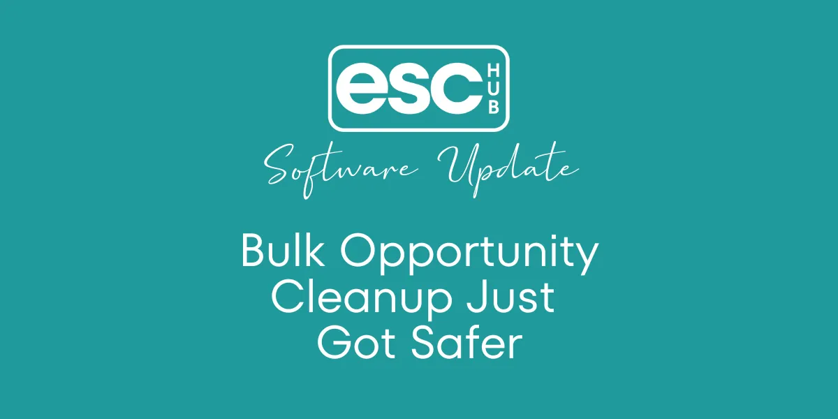 Bulk Opportunity Cleanup Just Got Safer