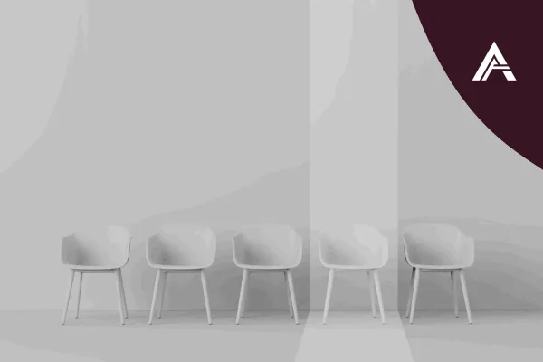 Minimal abstract image representing emotional labor in leadership