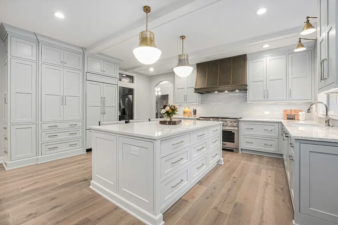 Showplace White Cabinets - Sterling Doors Designed 