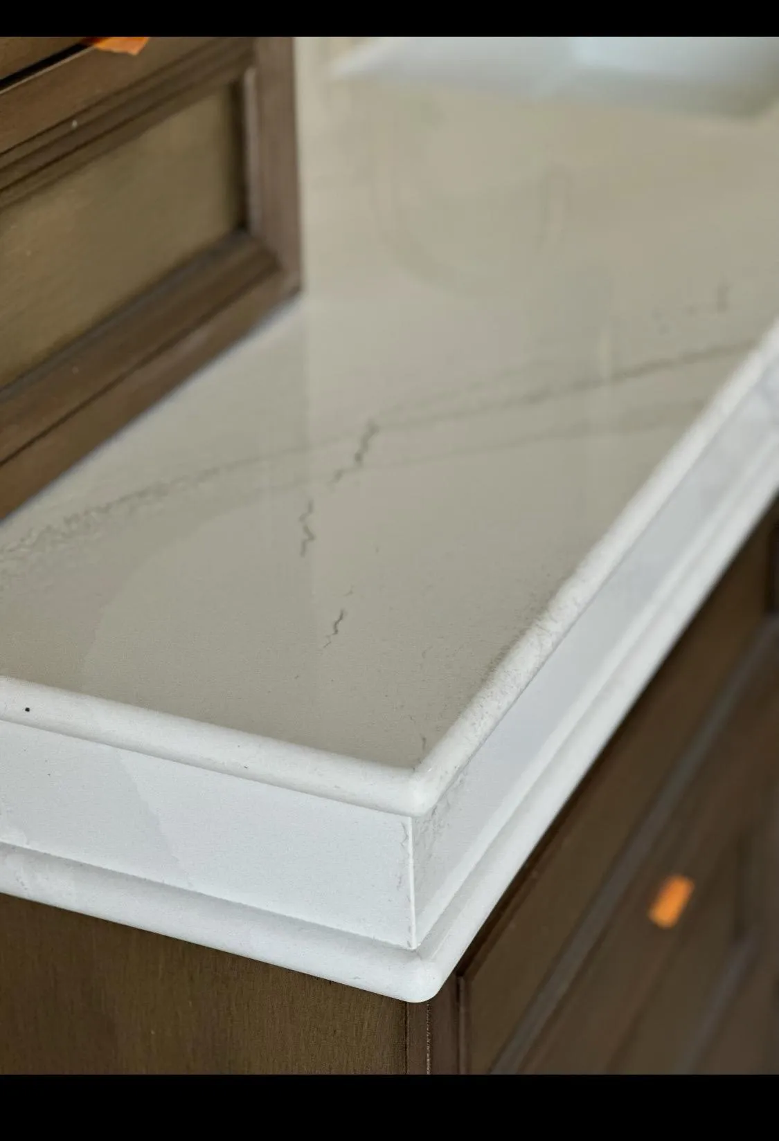 Custom Pencil Edge Countertop