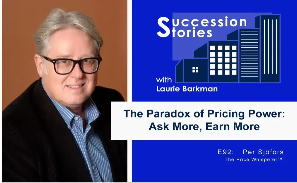 92: The Paradox of Pricing Power: Ask More, Earn More – Per Sjöfors 