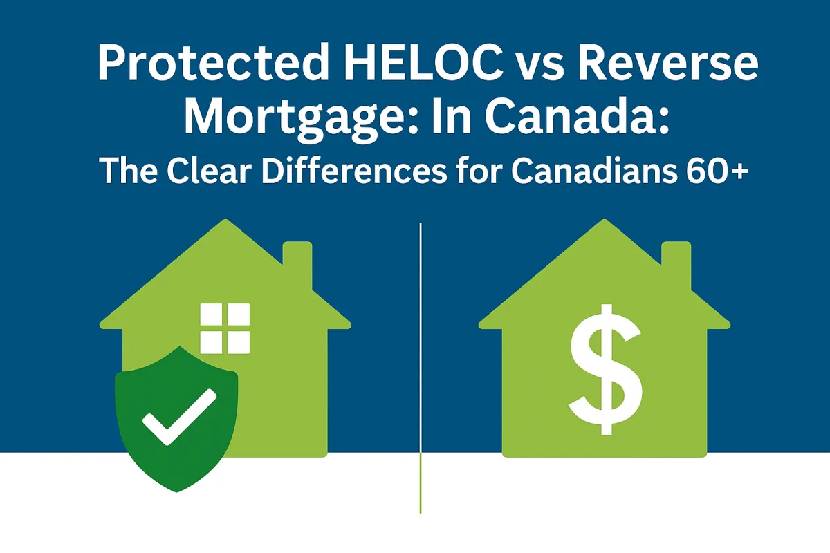 Protected HELOC® vs Reverse Mortgage in Canada: The Clear Differences for Canadians 60+