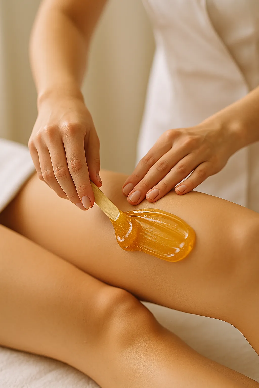 Depilazione con sugar paste naturale senza dolore presso centro estetico specializzato a San Marino