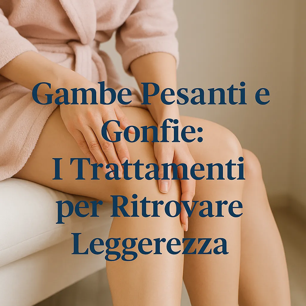 Massaggio drenante professionale per gambe pesanti e gonfie presso centro estetico a San Marino