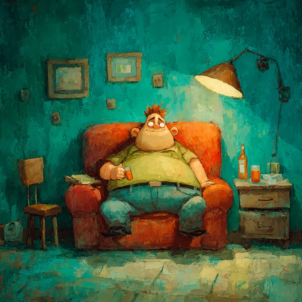 HowToBeHappier.blog/Fat-Lazy-and-Happy