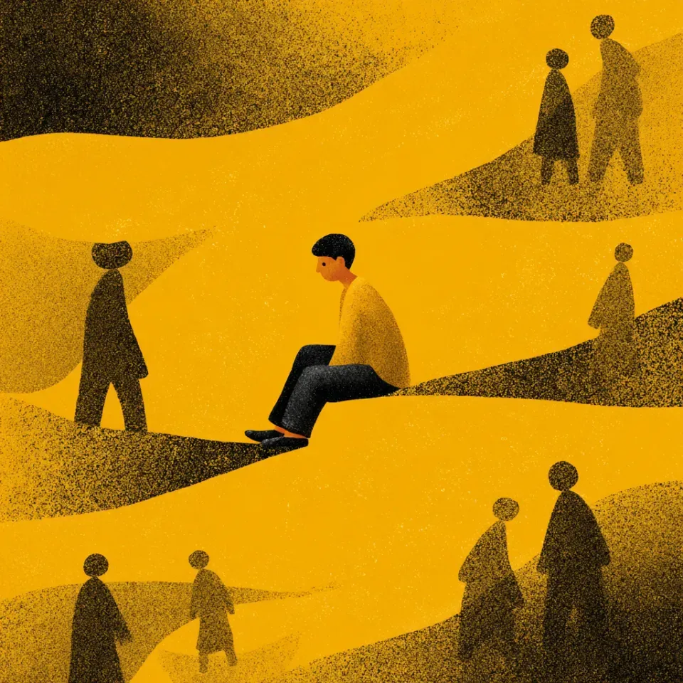 HowToBeHappier.blog/Between-Two-Worlds