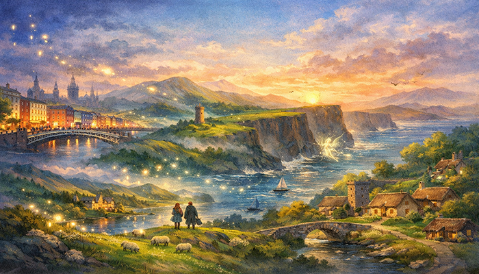 Irlands Magie zwischen Dublin und Westen