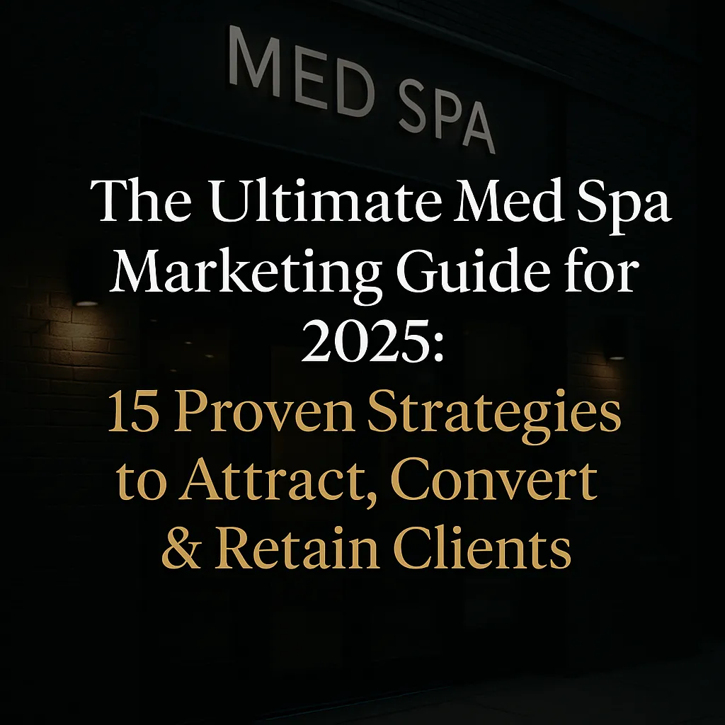 The Ultimate Med Spa Marketing Guide for 2025: 15 Proven Strategies to Attract, Convert & Retain Clients