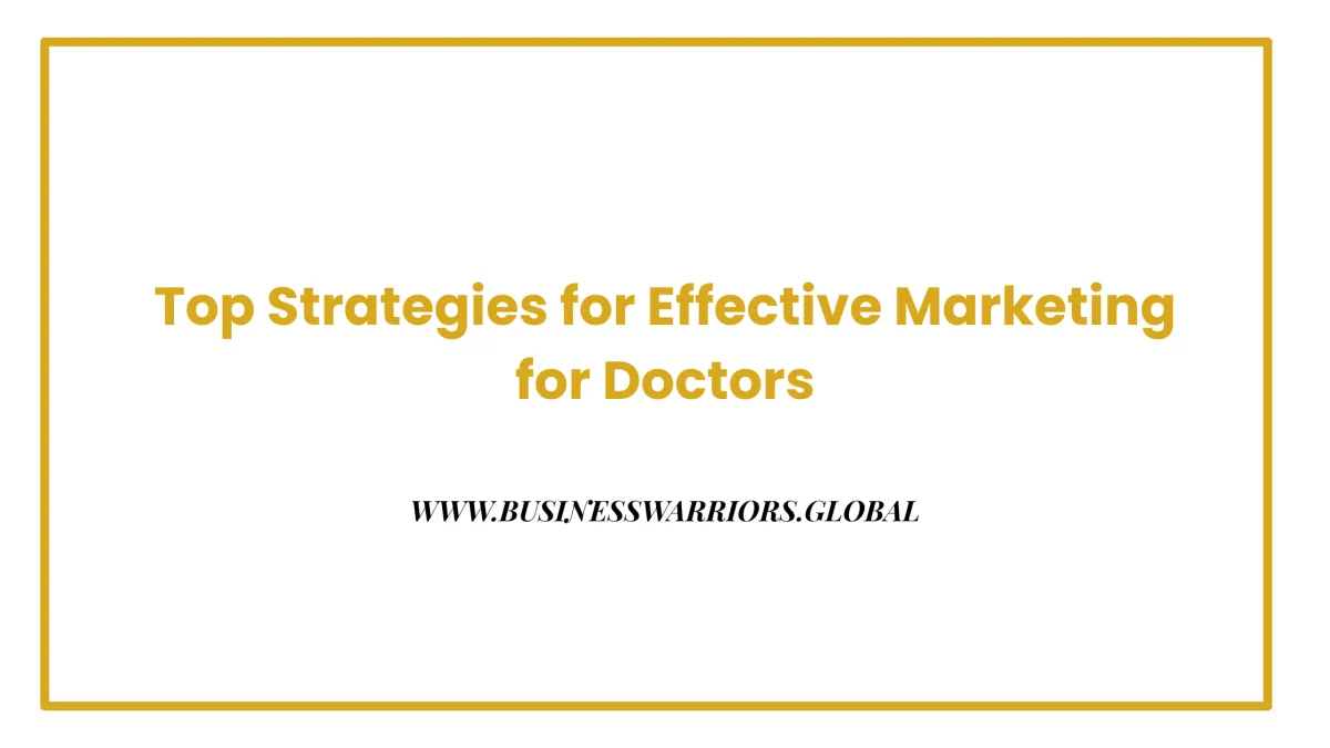 marketing for doctors