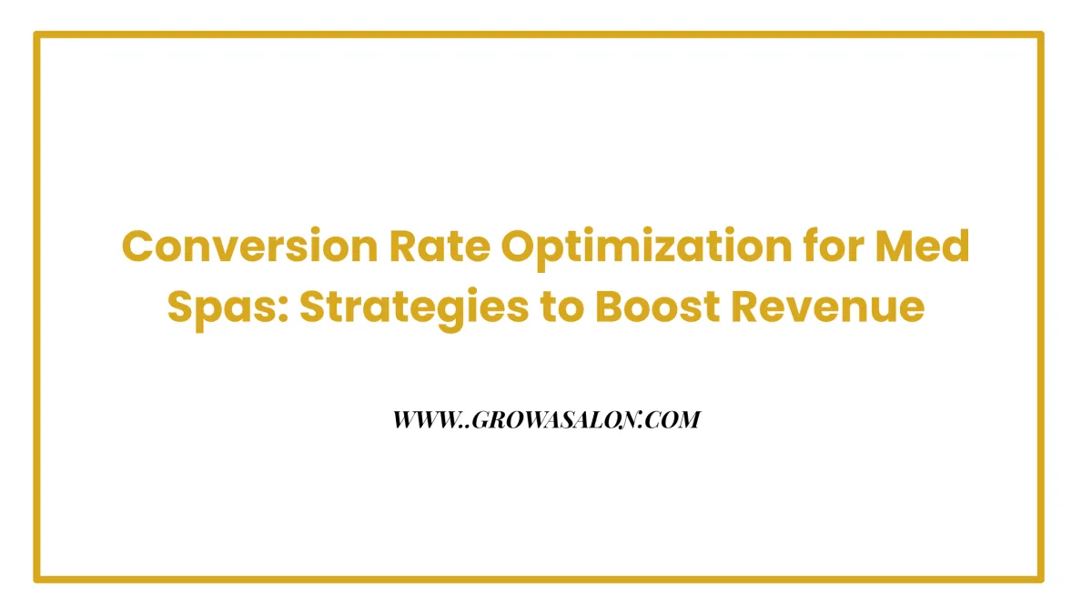 Conversion Rate Optimization