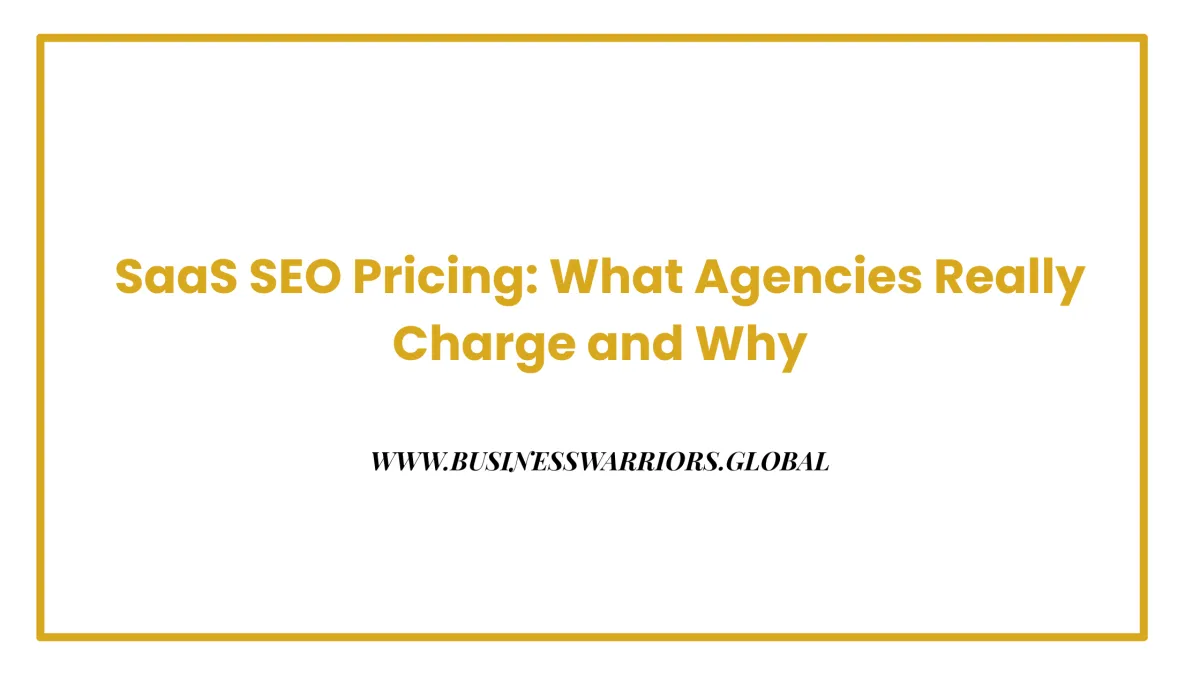 SaaS SEO Pricing: What Agencies Really Charge and Why