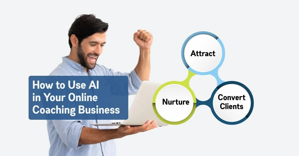How to use AI in your online coaching business to attract and manage leads



