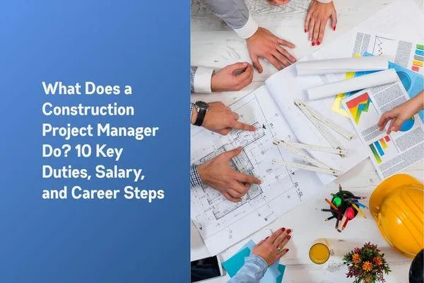What Does a Construction Project Manager Do? 10 Key Duties, Salary, and Career Steps
