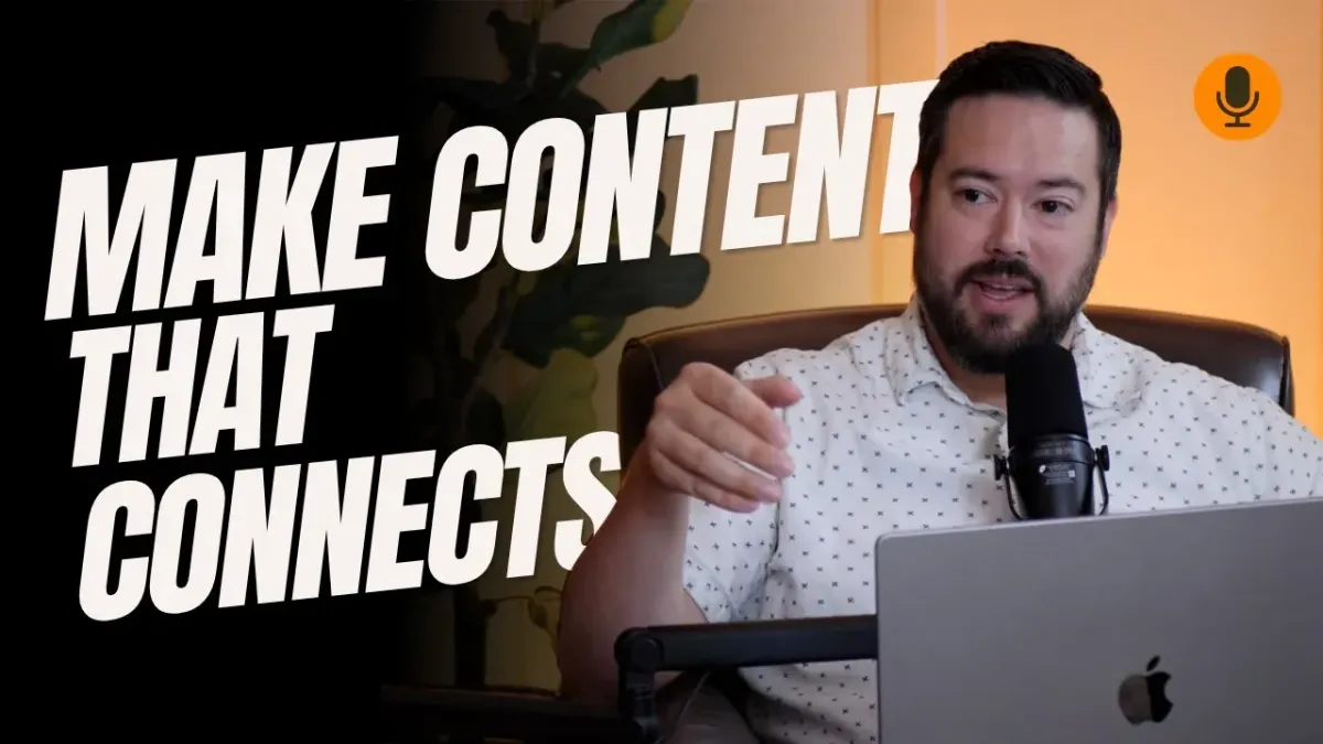 Isaac Johnson talking about making content that connects
