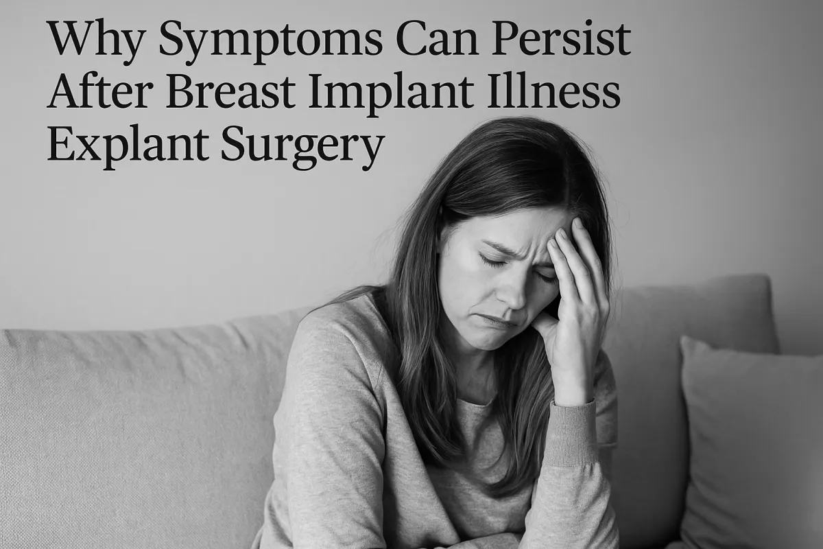 Why Symptoms Can Persist After Breast Implant Illness Explant Surgery