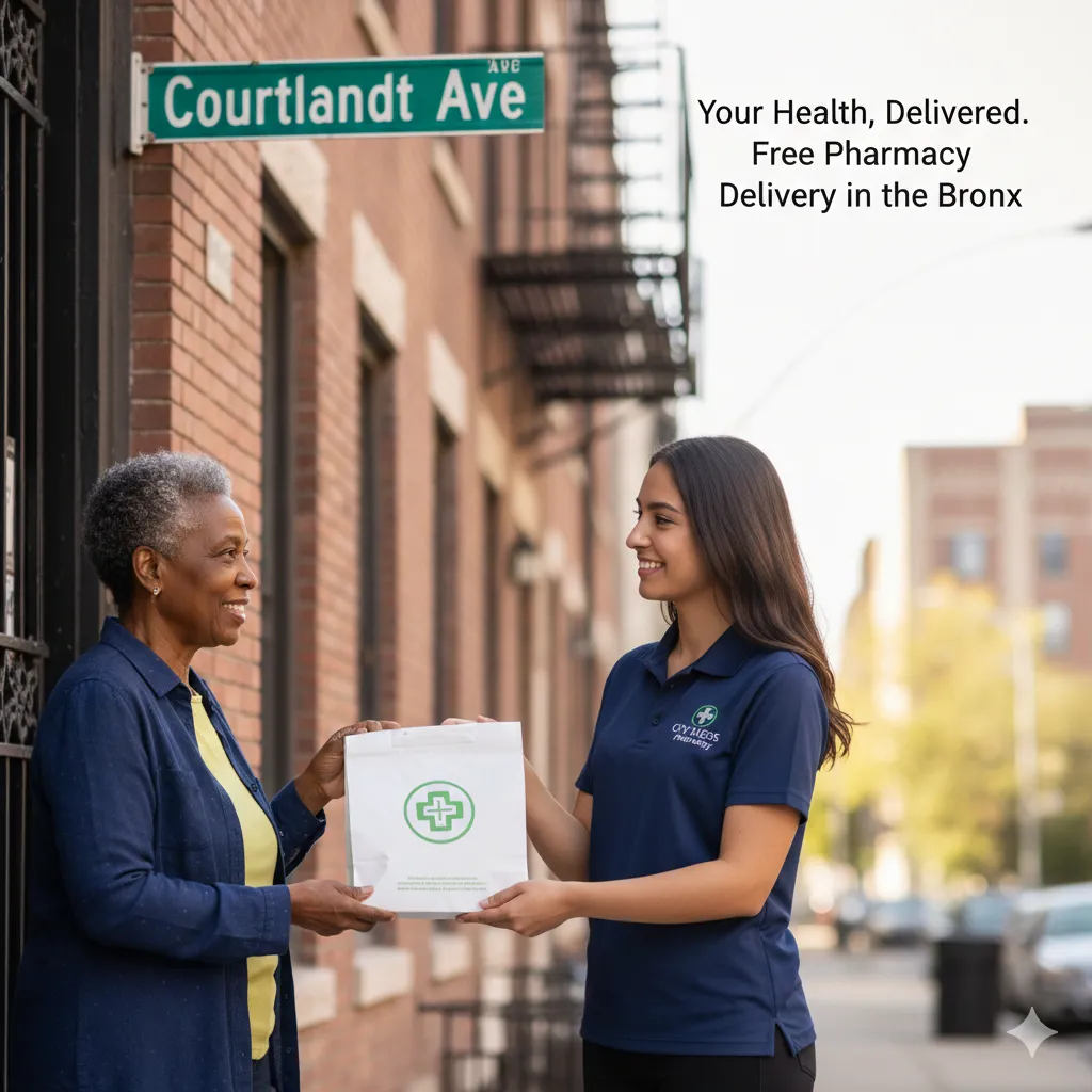 Free Prescription Delivery Bronx | Pharmacy Near Courtlandt Ave