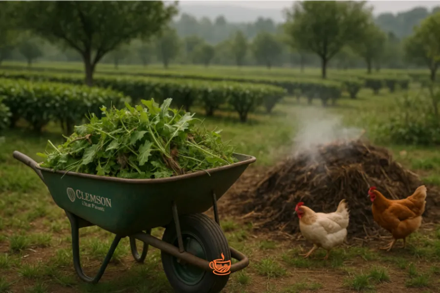 Turning Weeds into Compost Power
