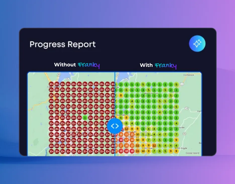Smartphone view of an optimised Google Business Profile highlighting local SEO elements