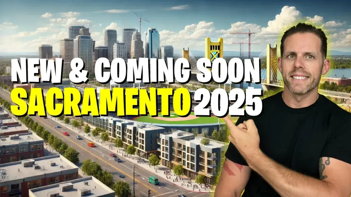 Lance point at the words "New & Coming Soon Sacramento 2025"