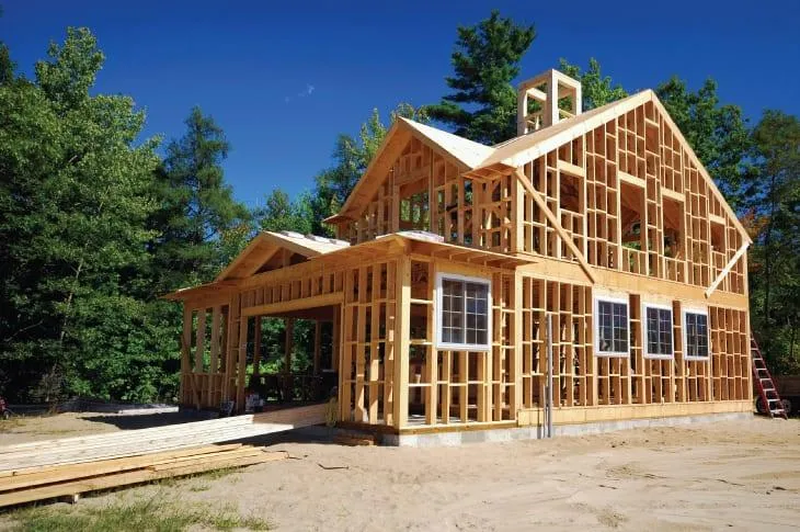 house being built
