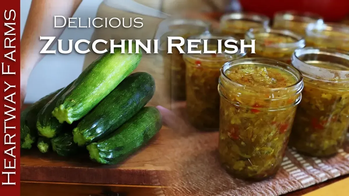 Zucchini Sweet Relish