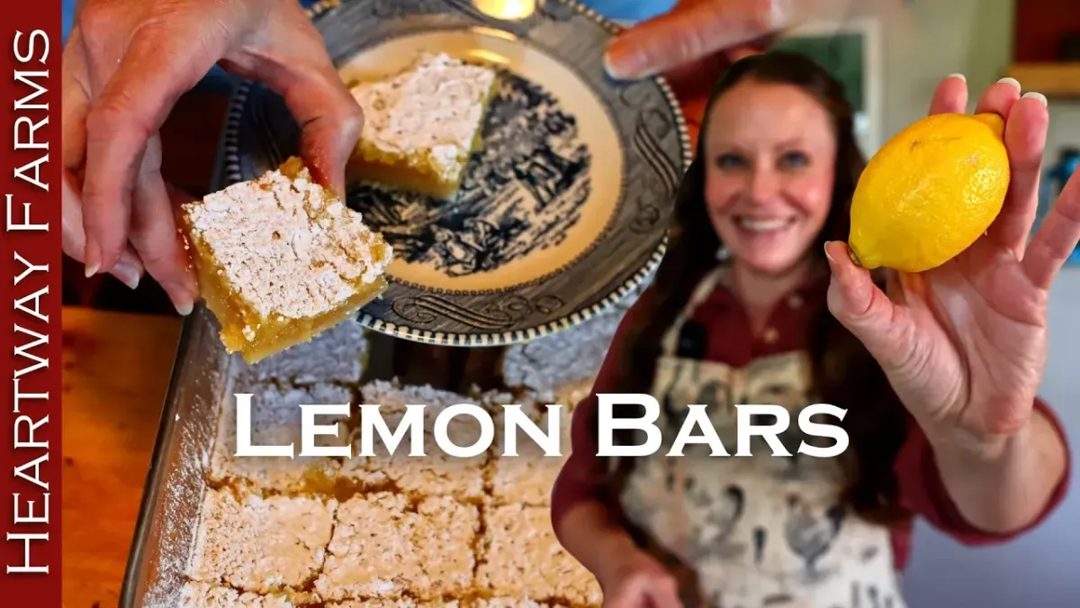 Lemon bar cookies