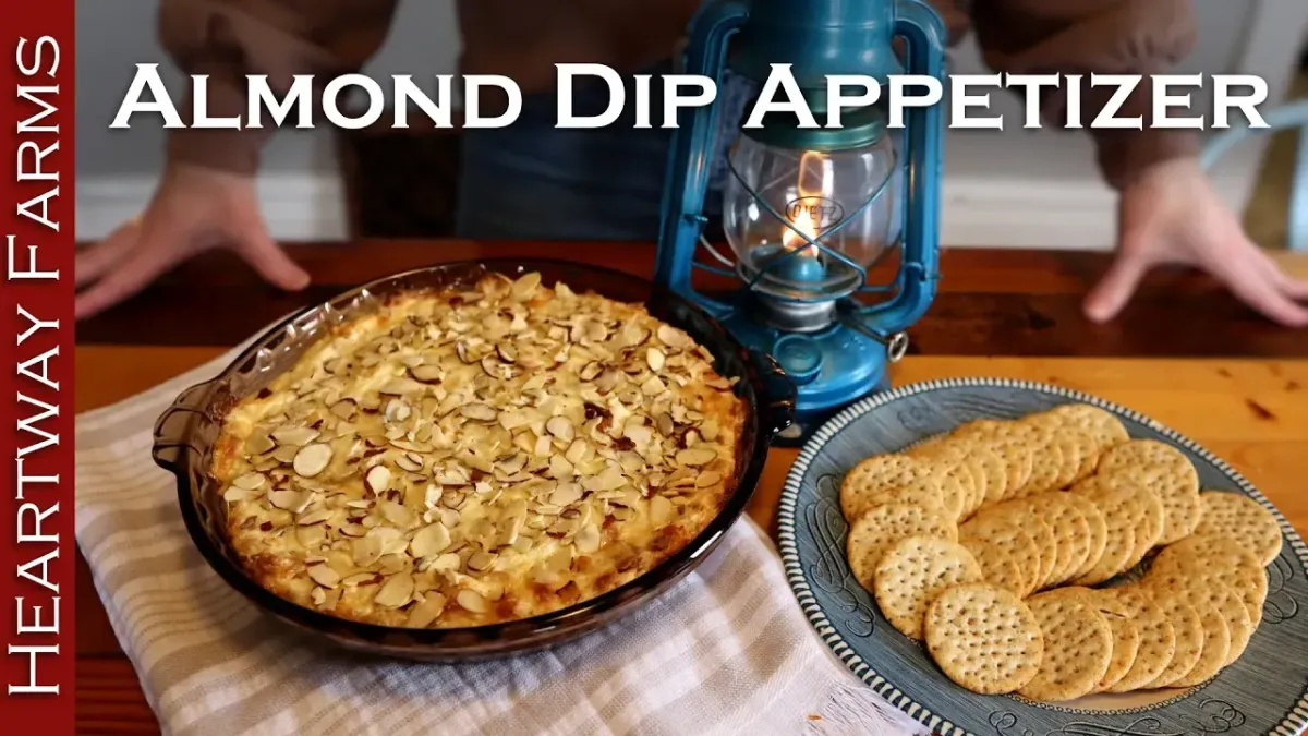 Swiss Cheese Almond Dip Appetizer