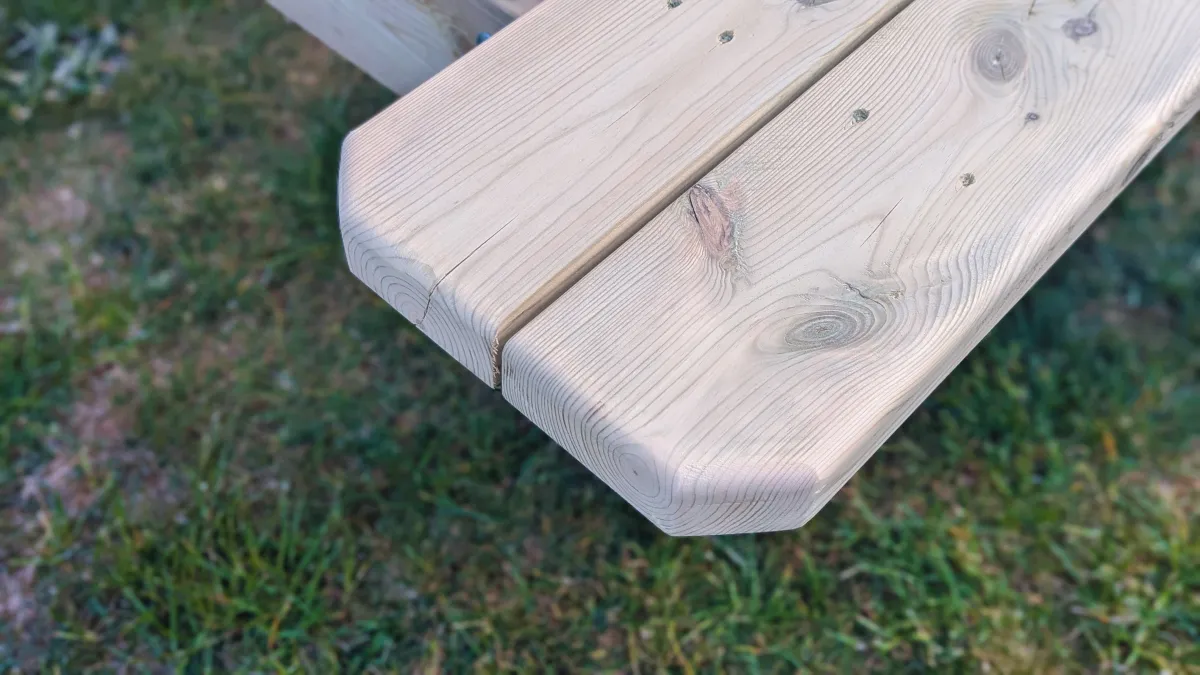 Hand Made Picnic Bench Seat