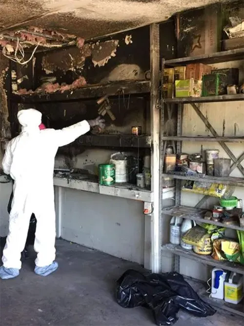 smoke & fire cleanup