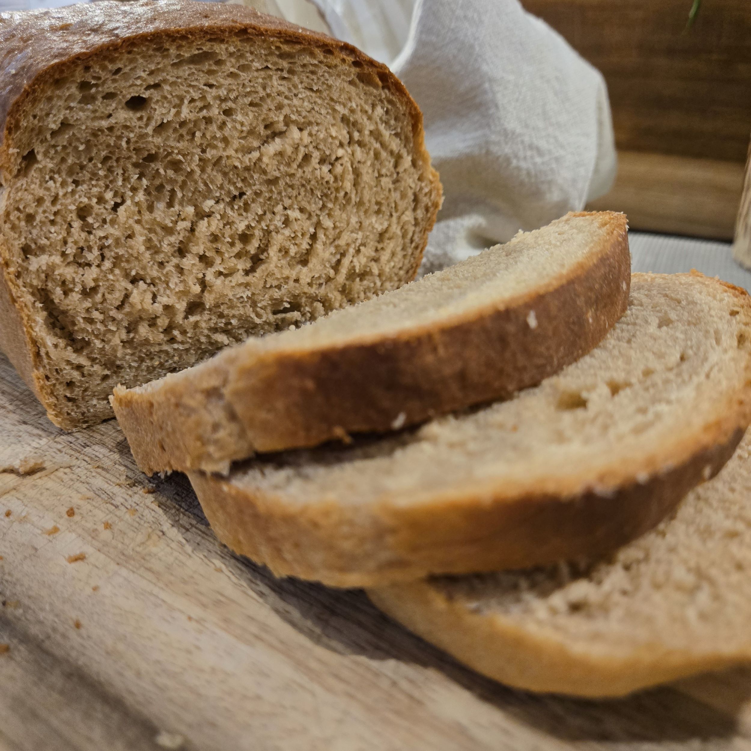 Spelt Bread Loaf Recipe
